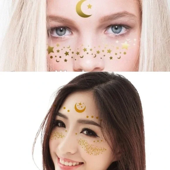 TATTOOS & HAIR CROWN NWT - Picture 2 of 5